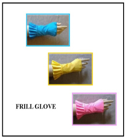 LYCRA FRILL GLOVES