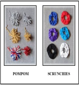 POMPOM & SCRUNCHIES